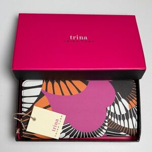Trina Turk Vibrant Pink and Orange Wallet